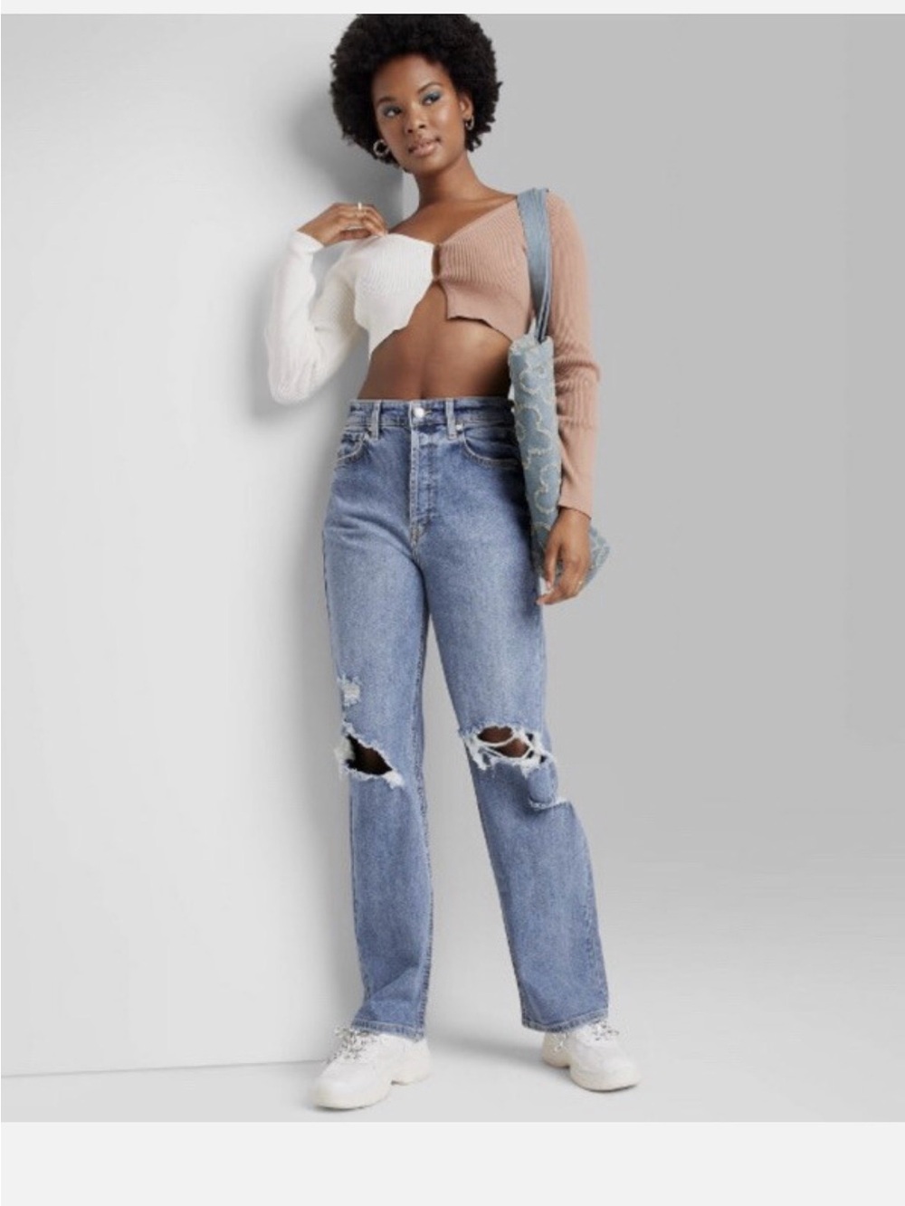 Wild Fable HighRise Straight Mom Jeans